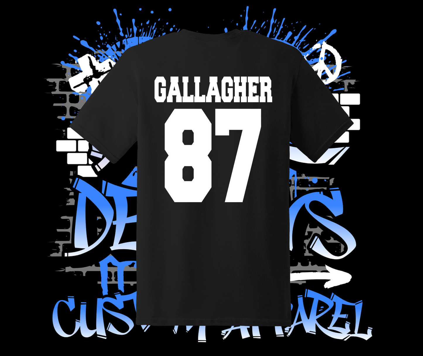 Batteries Plus Baseball Graffiti T-Shirt