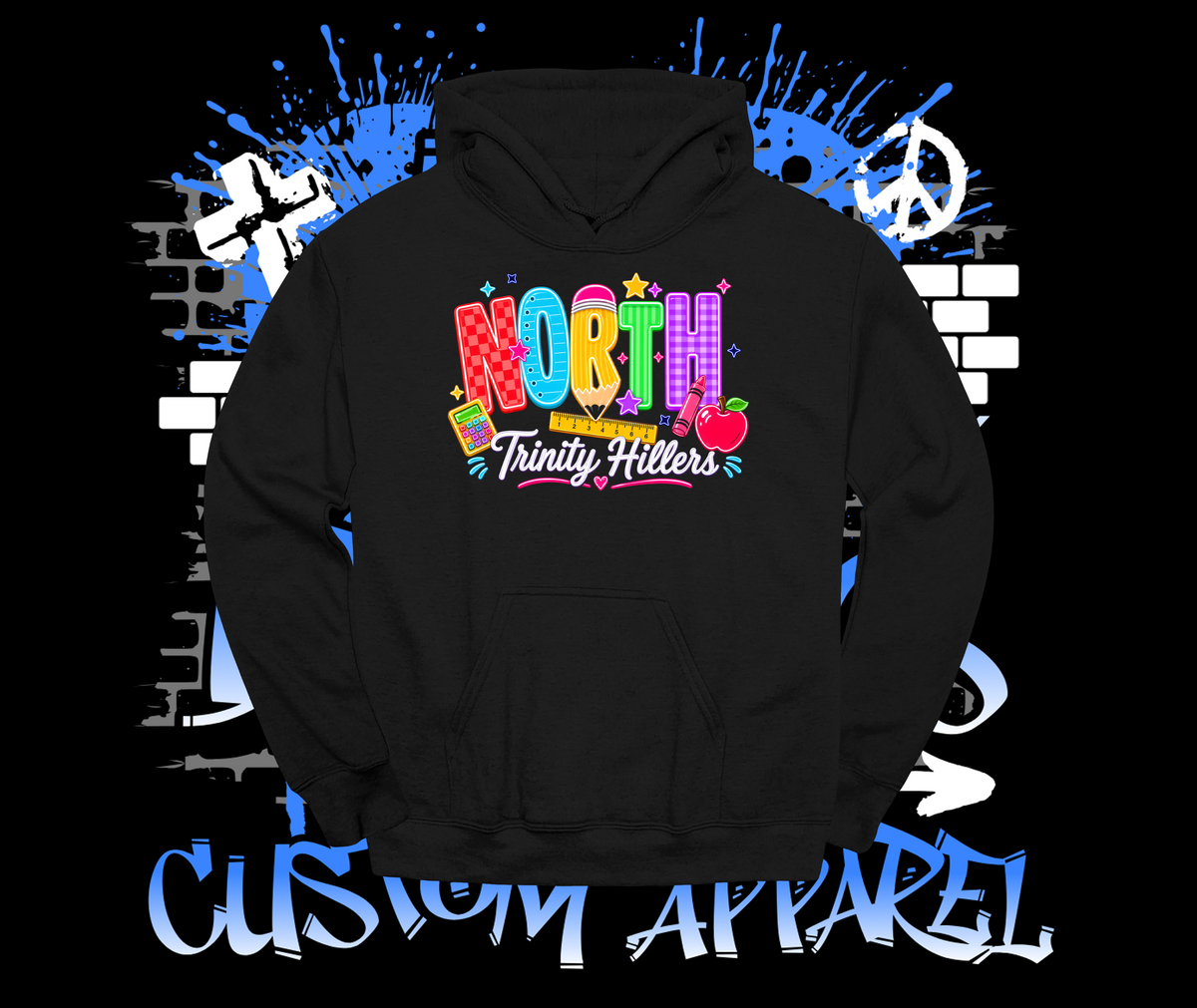 Trinity North Neon Hoodie