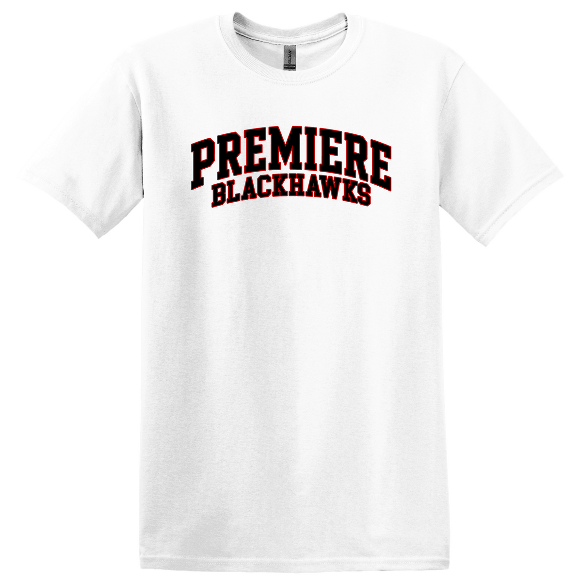 PREMIERE BLACKHAWKS 100% COTTON T