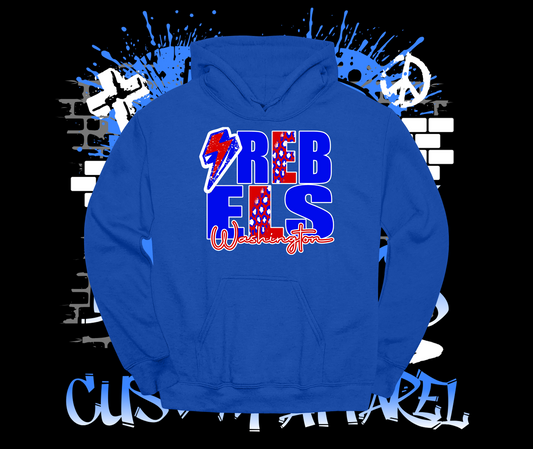 Rebels Lightning Hoodie