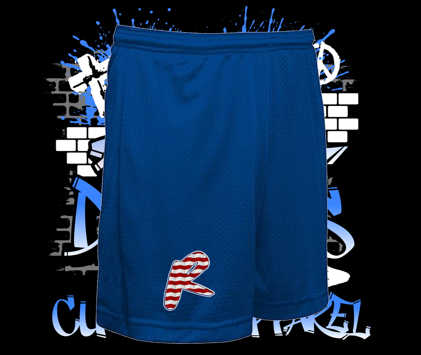 Rebels Memorial Day Shorts (Royal)