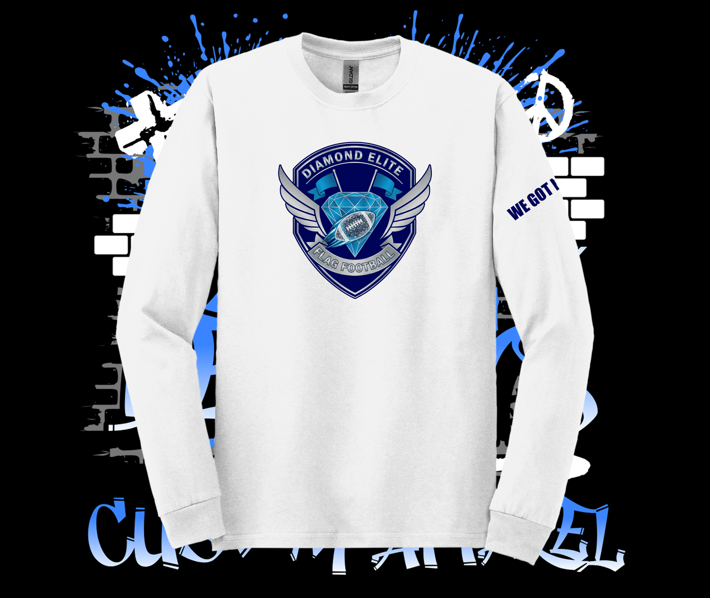 Diamond Elite Flag Football Crewneck Sweatshirt