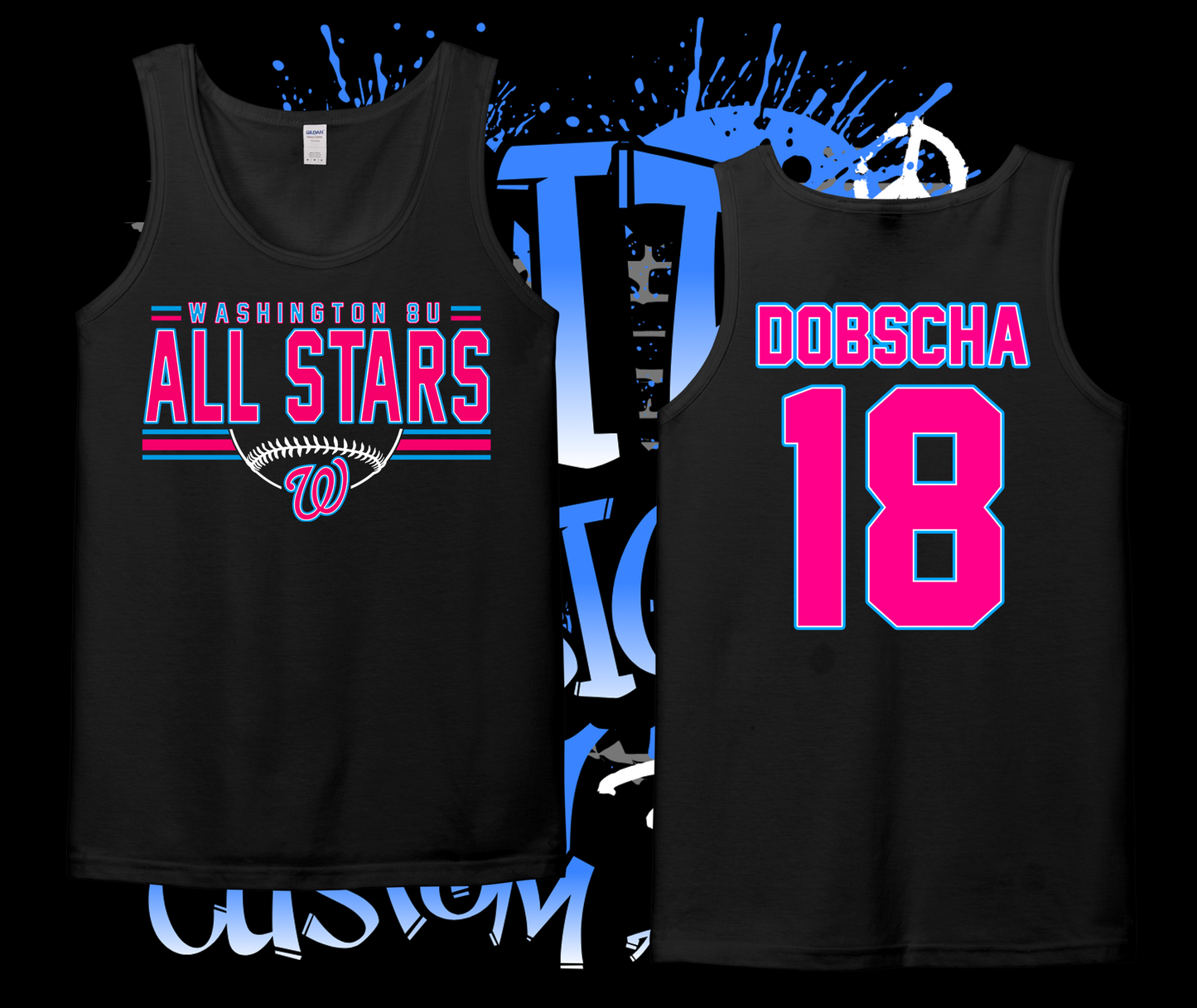 Washington Pinto All-Stars 8U All Star Tank