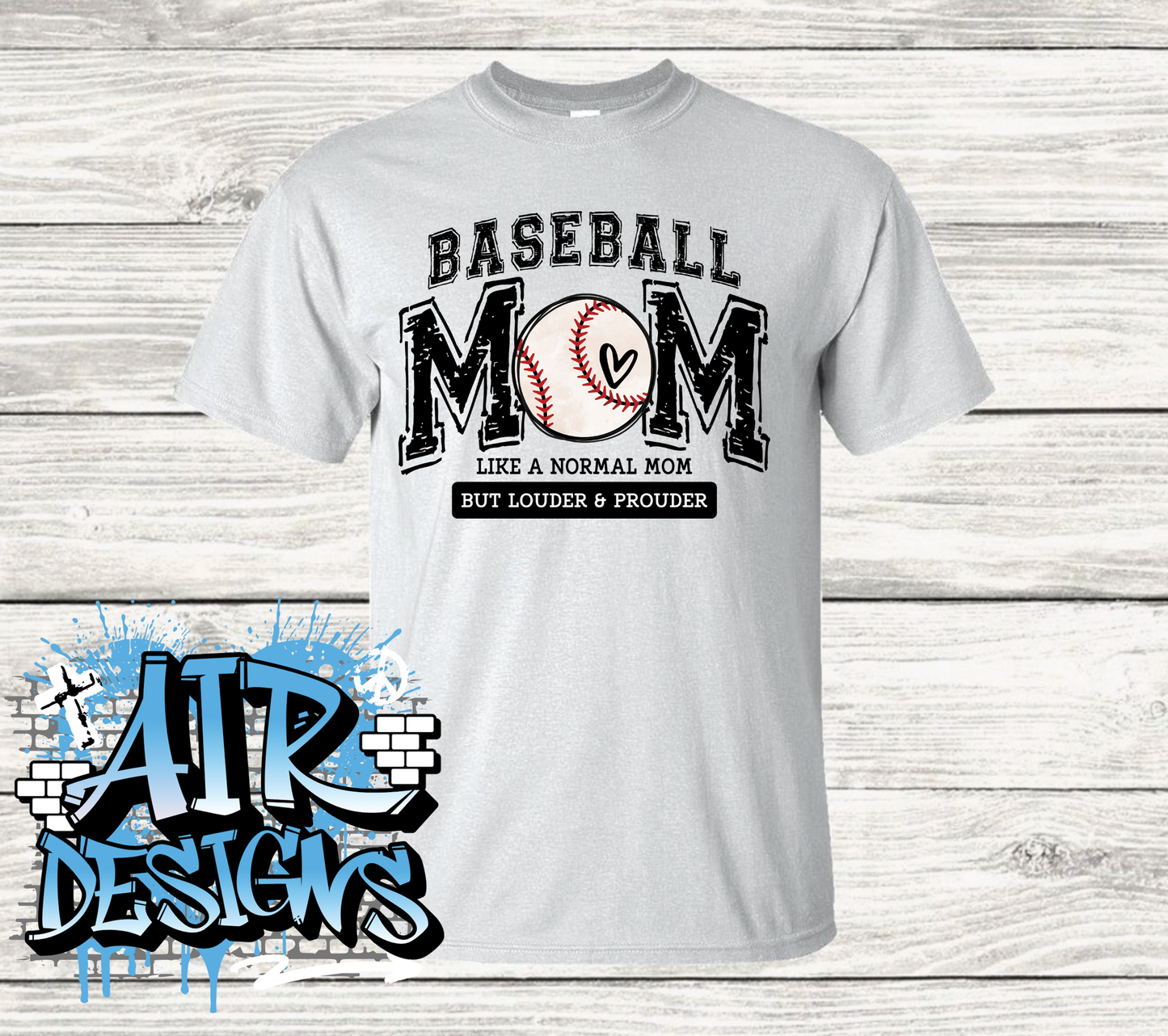 Loud and Proud Baseball Mom