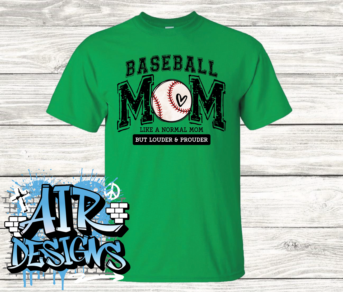 Loud and Proud Baseball Mom