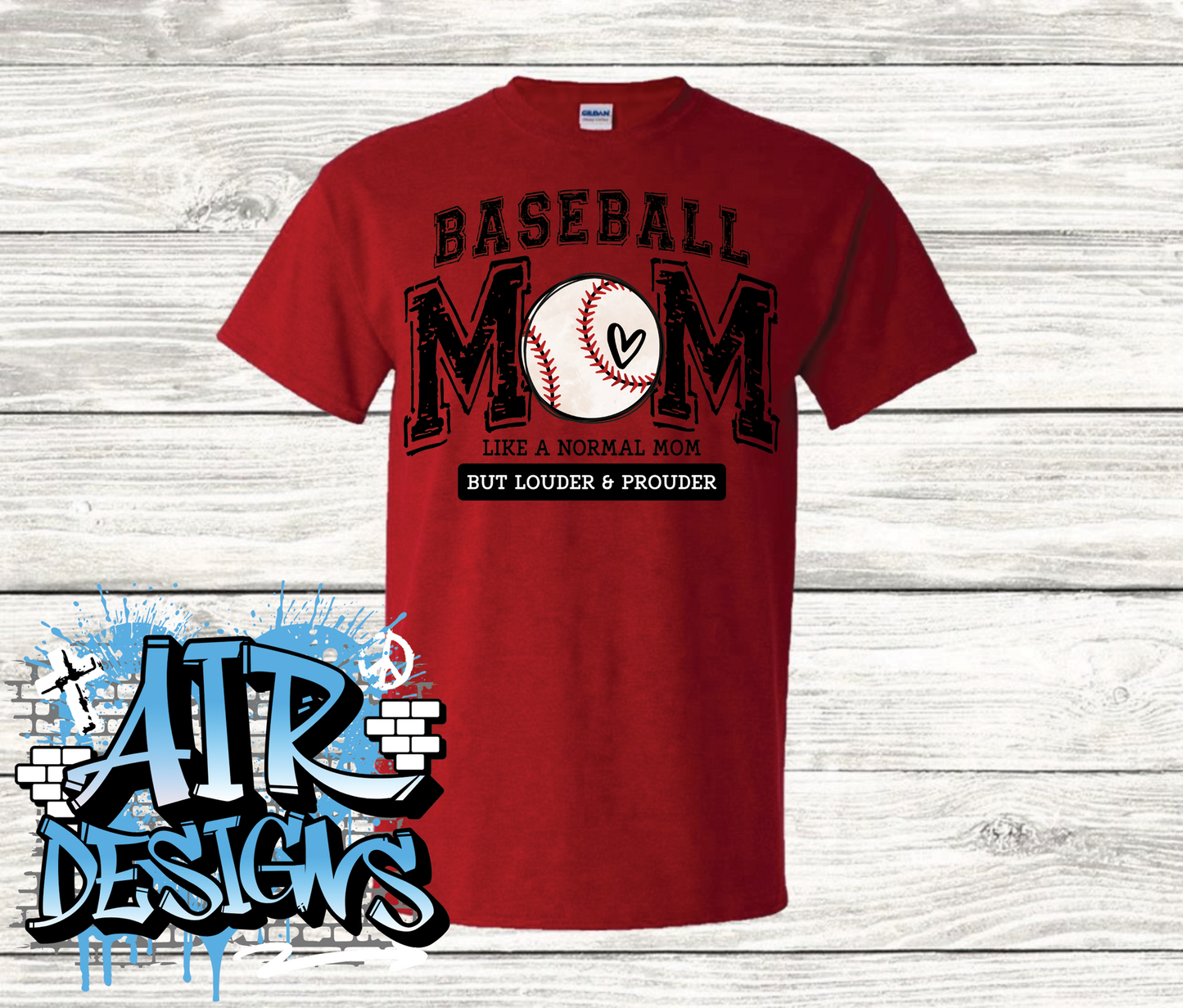 Loud and Proud Baseball Mom