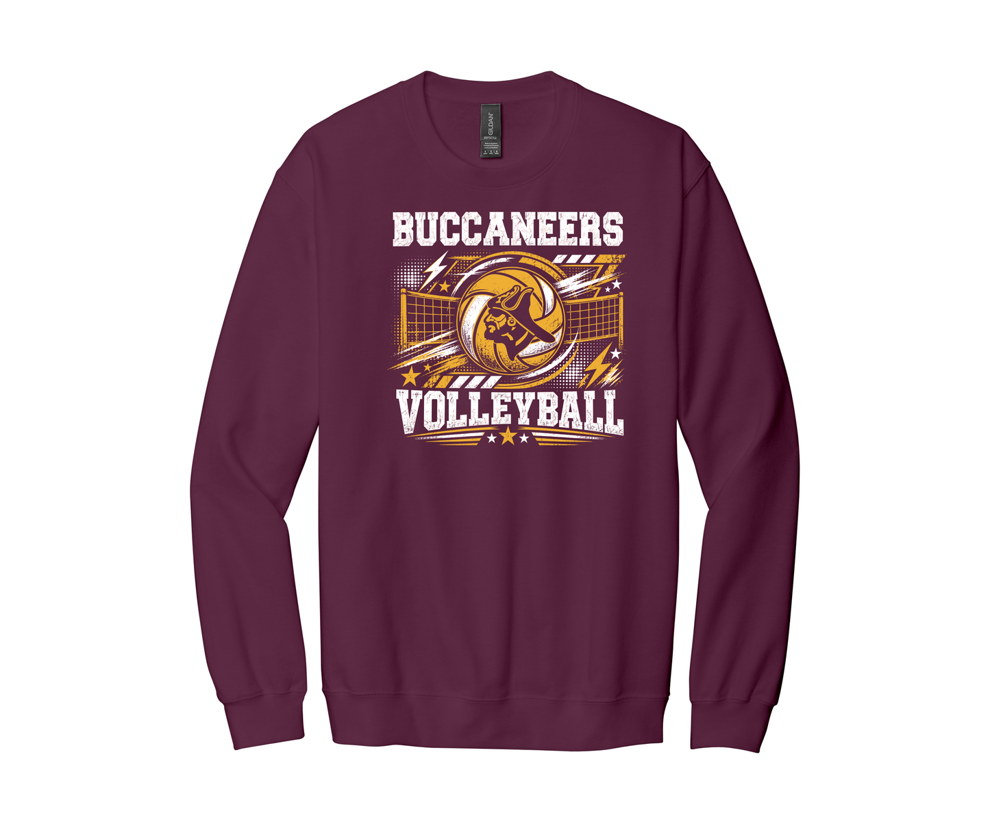 Chartiers-Houston Buccaneers Volleyball Long Sleeve T-Shirt