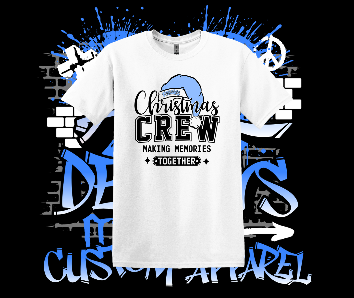 Wash High Christmas Crew T-Shirt