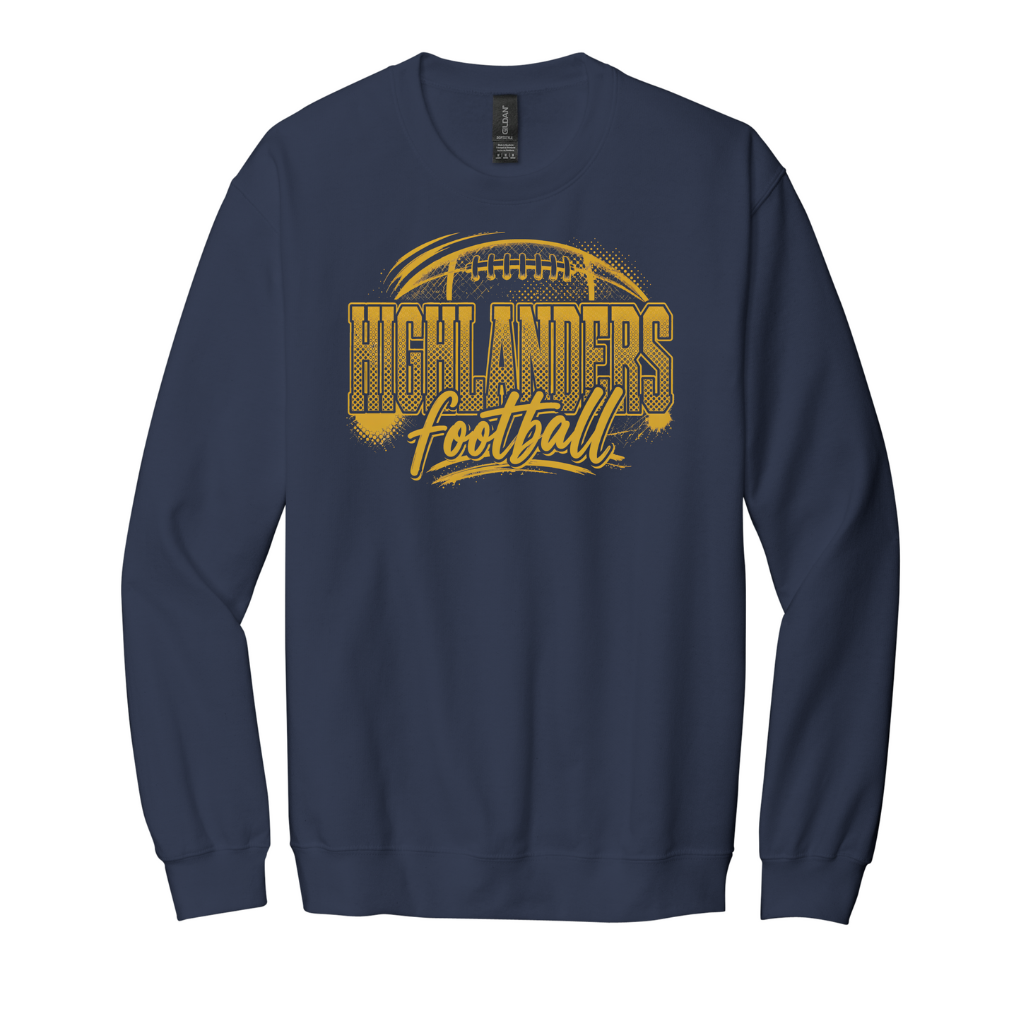 MCGUFFEY FOOTBALL HIGHLANDERS CREWNECK SWEATSHIRT