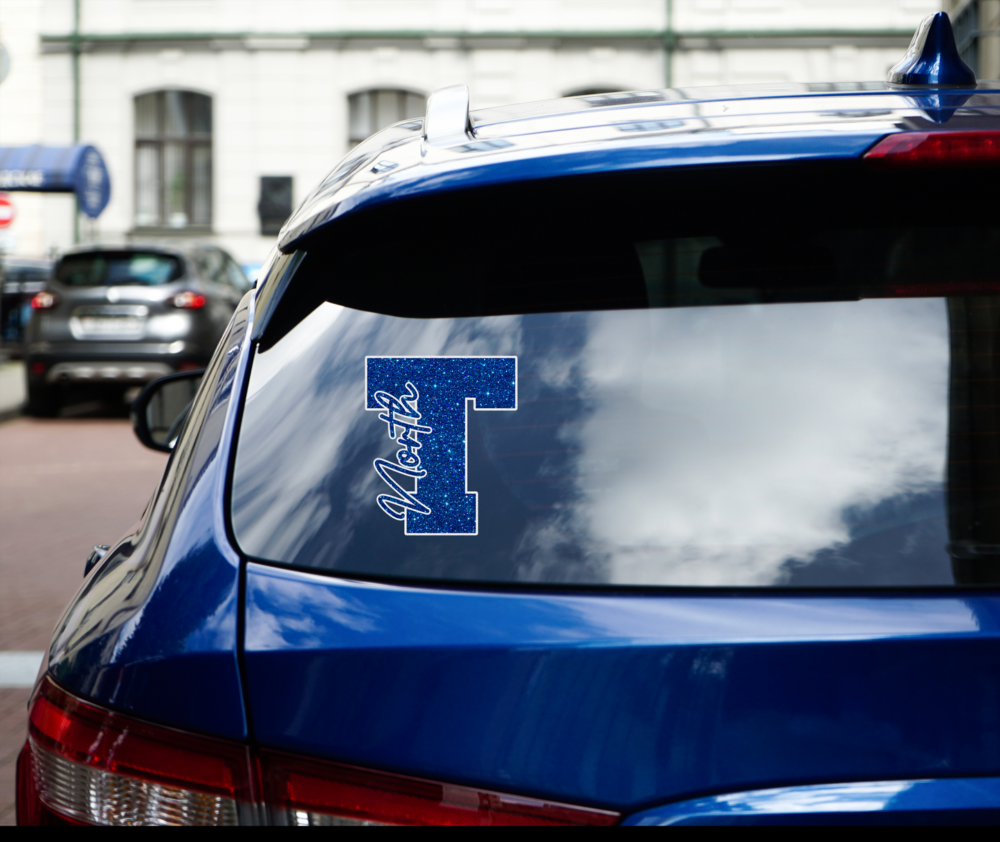 Trinity Glitter T Decal