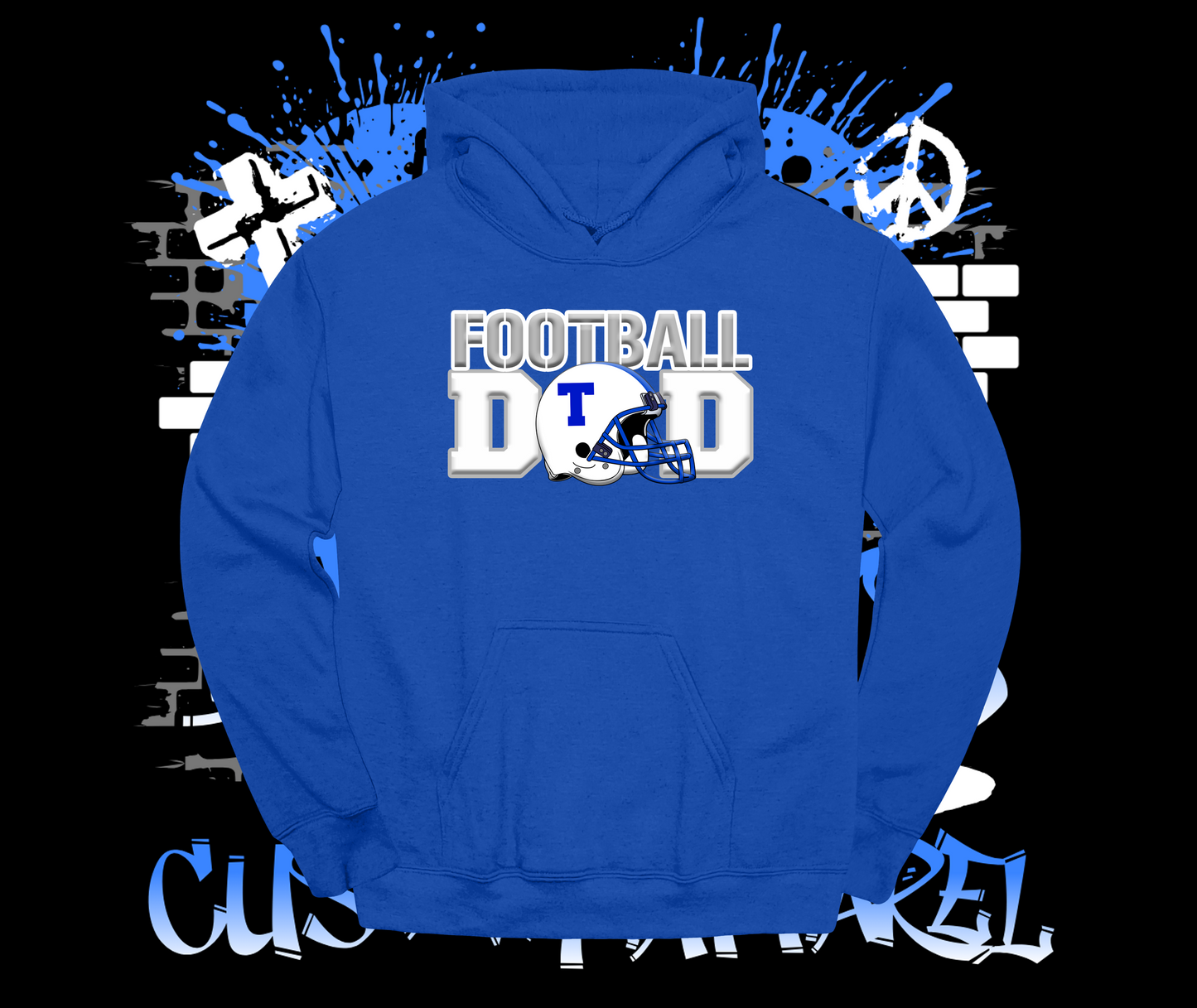 Trinity Football Dad Hoodie