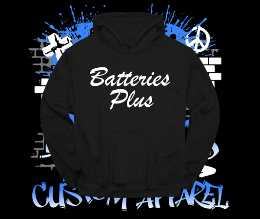 Batteries Plus Baseball Hoodie