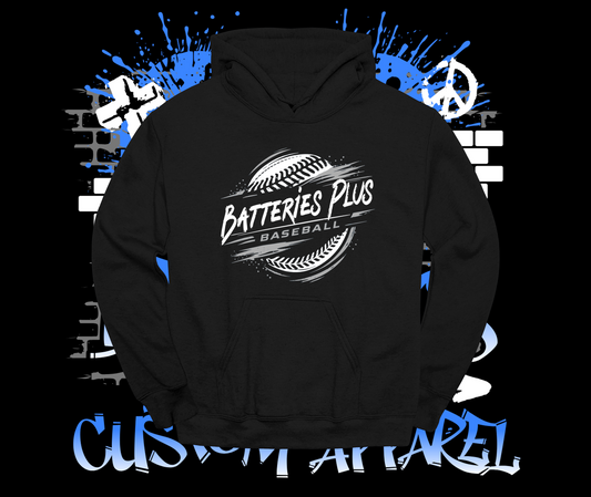 Batteries Plus Baseball Velocity Hoodie