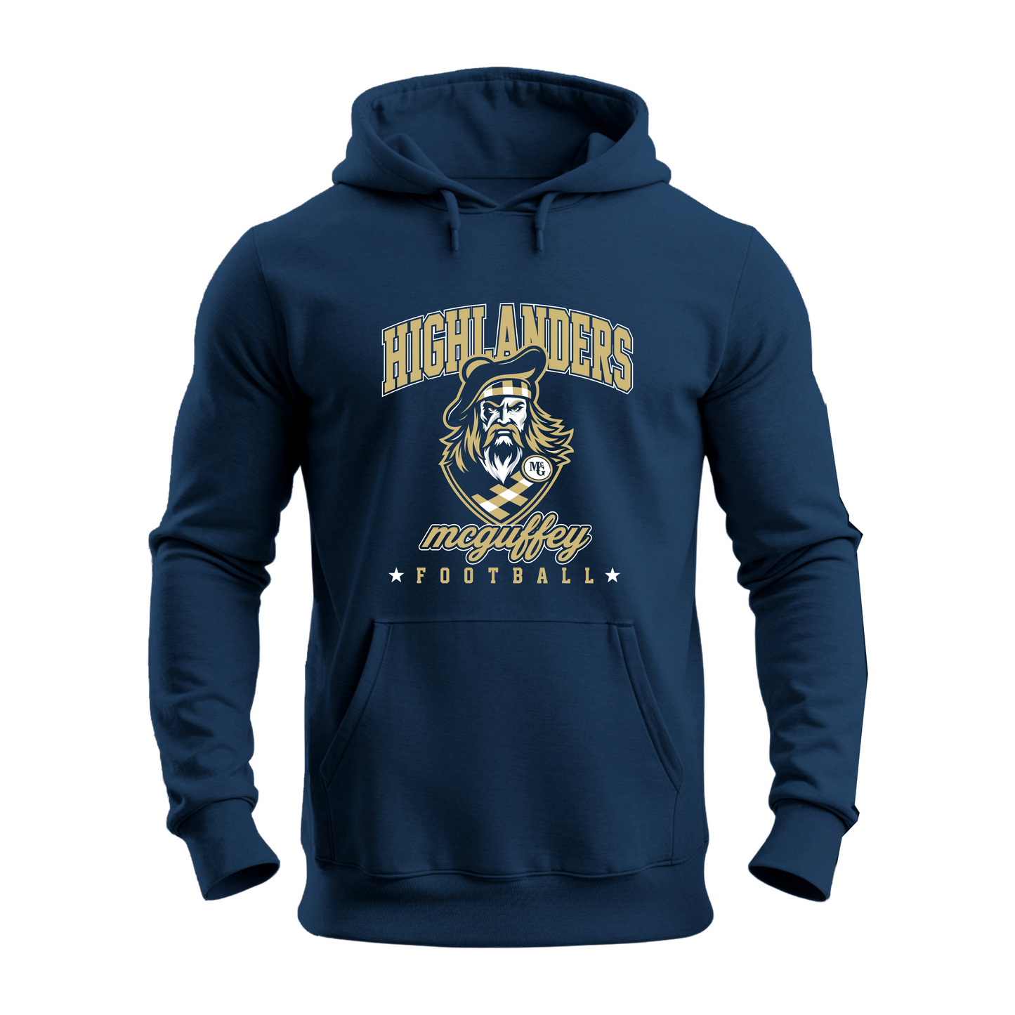 MCGUFFEY FOOTBALL MASCOT HOODIE