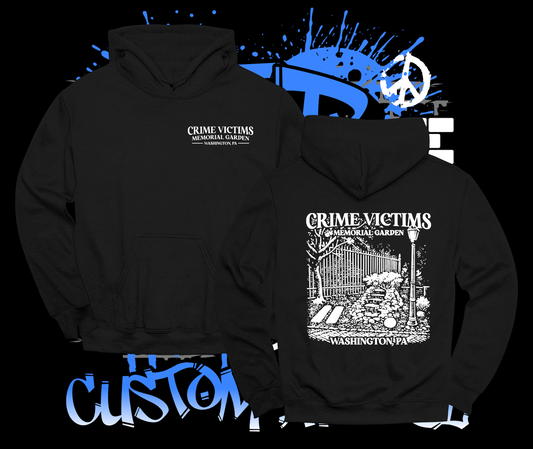 Crime Victims Memorial Garden Hoodie