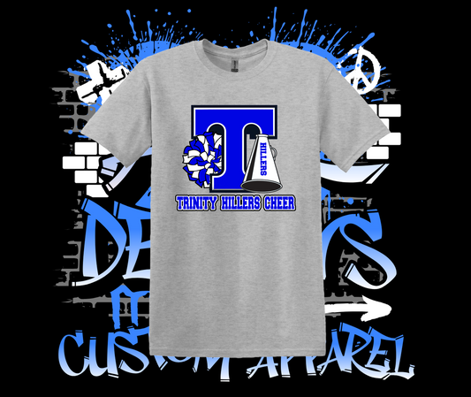 Trinity Cheer Logo Grey