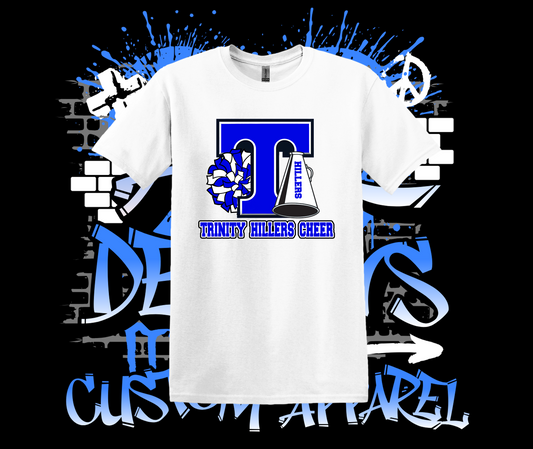 Trinity Cheer Logo White
