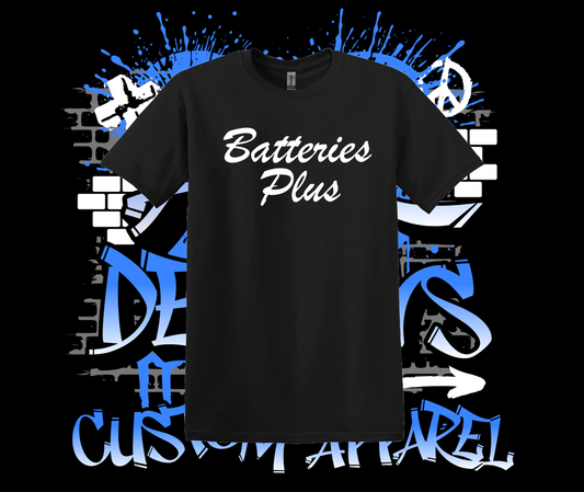 Batteries Plus Baseball T-Shirt