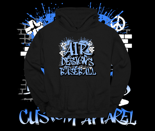 AIR Designs Baseball Logo Hoodie