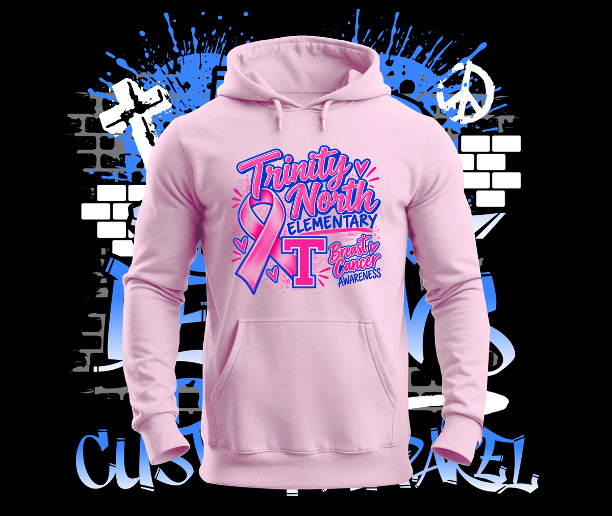 Trinity North Pink Out Hoodie