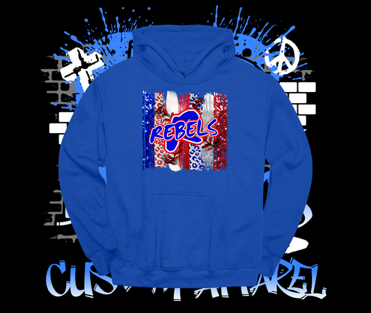 Rebels Brushstoke Hoodie
