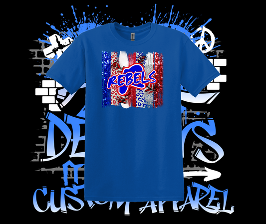 Rebels Brush Stroke T-Shirt