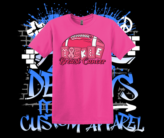 Tackle Breast Cancer T-Shirt