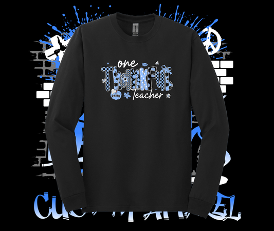 Wash High Thankful Teacher Sweatshirt