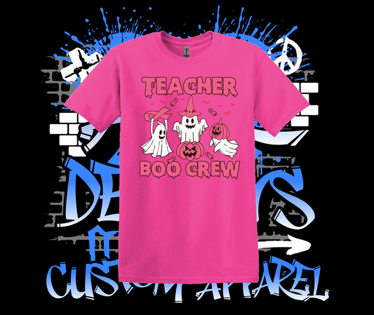 Teacher Boo Crew T-Shirt
