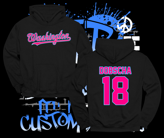 Washington Pinto All-Stars 8U Hoodie