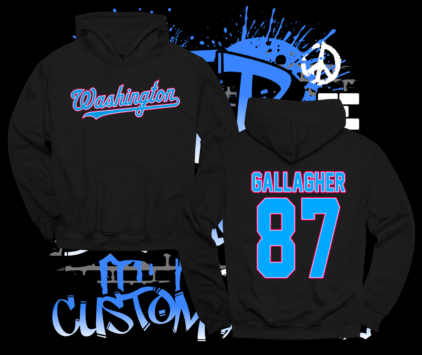 Washington Pinto All-Stars 7U Hoodie