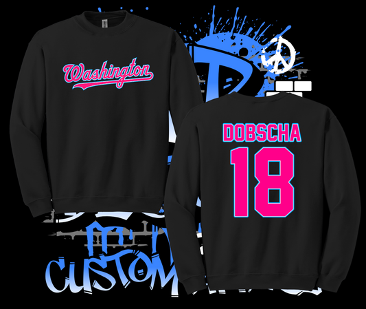Washington Pinto All-Stars 8U Long Sleeve T-Shirt