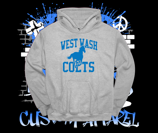 West Wash Colts Hoodie